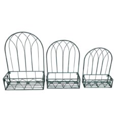 5029936998217 1 Set of 3 Scroll Design Wall Planters.jpg
